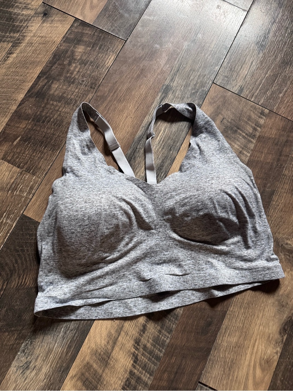 SOMA Everyday Comfort Women's Gray Seamless Bralette fits 42/44